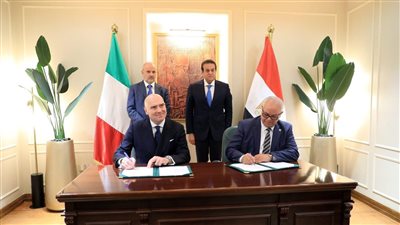 وزير الصحة يشهد توقيع مذكرة تفاهم بين الرابطة الإيطالية لشركات الأدوية والمعهد العالي للتقنية 