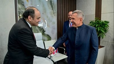 وزير التجارة يبحث مع رئيس تتارستان نتائج  زيارة وفد الأعمال التتاري لمصر