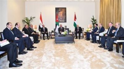 قمة مصرية أردنية فلسطينية تؤكد ضرورة الوقف الفوري لإطلاق النار وفتح المعابر البرية بغزة