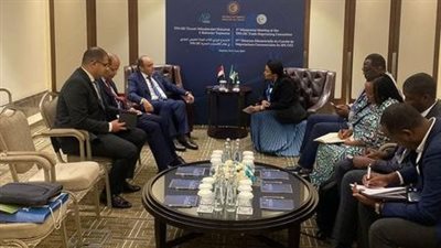 وزيرالتجارة يلتقى نظيرته النيجيرية لبحث سبل تعزيز العلاقات الاقتصادية المشتركة بين البلدين