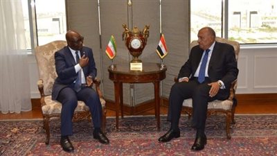 لتعزيز التعاون الثنائى.. شكري يستقبل وزير خارجية غينيا الاستوائية
