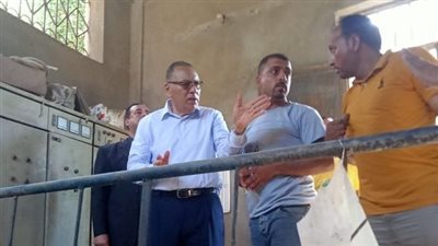 إستجابة لأهالي قرية بردين... محافظ الشرقية يتفقد محطة مياه الشرب ويأمر بتطهير بئر المياه