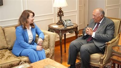 وزير الخارجية يلتقي المديرة التنفيذية لمكتب الأمم المتحدة المعني بالمخدرات والجريمة