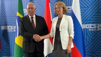 وزير الزراعة يبحث مع نظيرته الروسية آفاق التعاون الزراعي المشترك بين البلدين