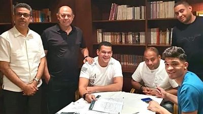 رسمياً ..محمد صبحي يجدد تعاقدة مع نادي الزمالك 
