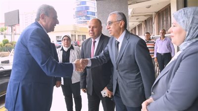 محافظ الغربية يصل ديوان عام المحافظة لمباشرة مهام عمله