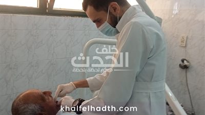 الكشف علي 706 مواطنا في قافلة طبية مجانية بقرية الحلفاية بحري بنجع حمادي