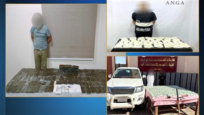 القبض على عناصر إجرامية بحوزتهم مضبوطات تقدر ب9،500مليون جنية 