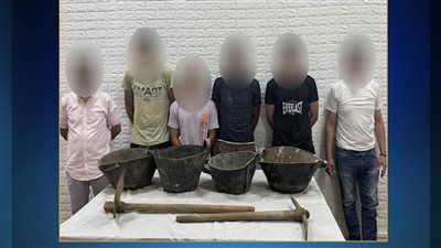 صعق كهربائي يؤدي بحياة عامل أثناء التنقيب عن الآثار بأحدي العقارات 