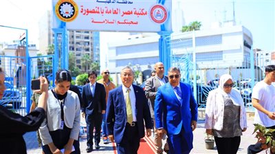 بالصور..قافلة الثقافة الكورية تزور مكتبة مصر العامة في المنصورة 