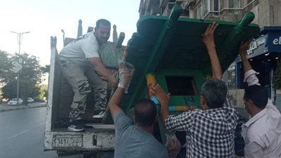 ضبط 14 دراجة بخارية مخالفة ورفع 400 حالة إشغال بشوارع جنوب الجيزة