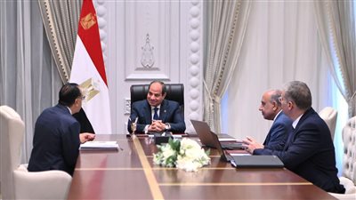 الرئيس السيسي يناقش مع الوزراء حلولاً حاسمة لتخفيف أحمال الكهرباء واستدامة الطاقة