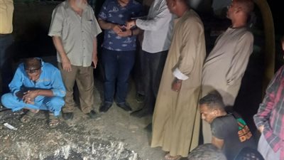نائب محافظ قنا يتابع إجراءات التعامل مع هبوط أرضي محدود بوسط المدينة