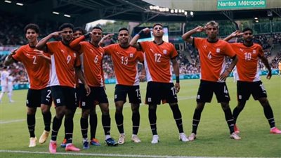 منتخب مصر الأولمبي في مواجهة فرنسا في نصف نهائي أولمبياد باريس