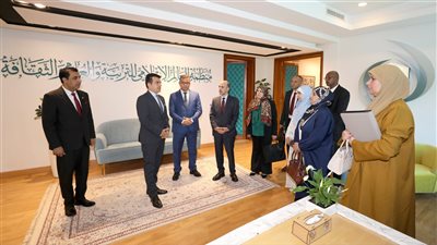 بالصور..المدير العام للإيسيسكو يستقبل وفدا من اللجنة الوطنية الليبية للتربية والثقافة والعلوم