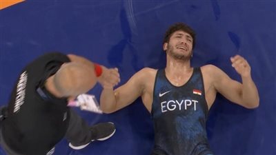 المصارع المصري محمد على جبر يفشل في تحقيق البرونزية 