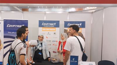 أكاديمية مصر للطيران للتدريب تشارك في معرض التعليم العالى EduHub Expo
