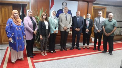 محافظ القليوبية يتابع أعمال مبادرة المشروعات الخضراء والذكية