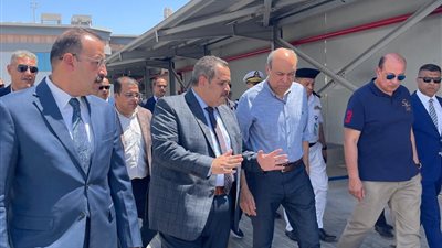 الحفني يتابع الاستعدادات النهائية لمطار العلمين لاستقبال ضيوف مصر المشاركة في المعرض
