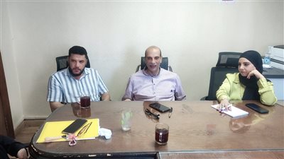  غرفه تجاره  كفرالشيخ تبحث استعدادات معارض اهلا مدارس