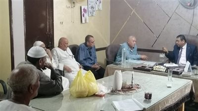  وكيل زراعه كفرالشيخ يبحث توفير المستلزمات ورفع كفاءه الجمعيات 