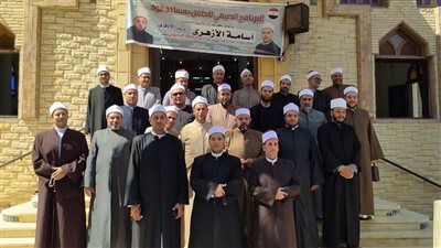 انطلاق قافلة دعوية كبرى من مسجد المعهد الديني بفوه كفر الشيخ
