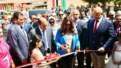 وزيرة التنمية ومحافظ القليوبية يفتتحان مرحلة جديدة من ممشى