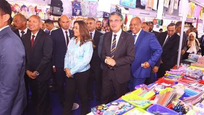 وزير التموين يفتتج معرض أهلاً مدارس 2024 بأرض المعارض بمدينة نصر