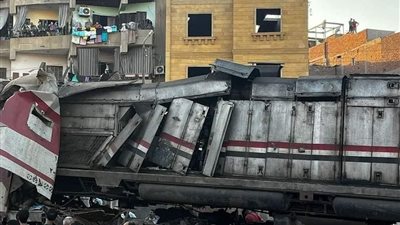 وفاة موظف التحويله بالسكتة القلبية أحد أسباب اصطدام القطارين بالزقازيق