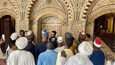 بالصور..الدعاة الوافدون يزورون آثار الفسطاط برعاية أكاديمية الأزهر العالمية