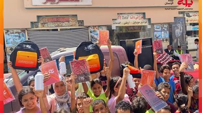 مبادرة بداية جديدة لبناء الإنسان توزع مستلزمات مدرسية بمناسبة العام الدراسي الجديد