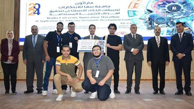 فوز فريقين من هندسة المنصورة بالمركزين الأول والثاني في مارثون جامعة بنها للابتكارات