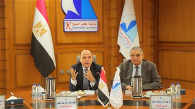 محافظ كفرالشيخ يشارك في اجتماع مجلس الجامعة ويستعرض  المشروعات التنموية والخدميه