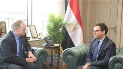 بالصور..وزير الثقافة يلتقي سفير الاتحاد الأوروبي بالقاهرة لبحث أوجه التعاون بين الجانبين