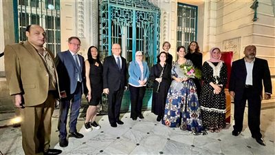 بالصور..على ضفاف النيل  حفل موسيقي لطلاب كونسرفتوار موسكو 