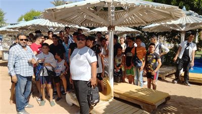 طلائع كفر الشيخ فى رحلة إستكشافية بين العلم والمتعة  فى شرم الشيخ