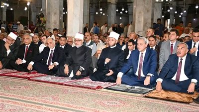 وزير الأوقاف يشهد صلاة الجمعة بالمسجد الأحمدي بطنطا احتفالًا بالعيد القومي للمحافظة