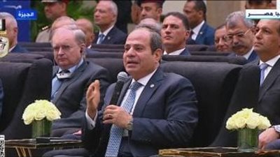 الرئيس السيسي: مصر تضع المياه في أولوياتها.. و