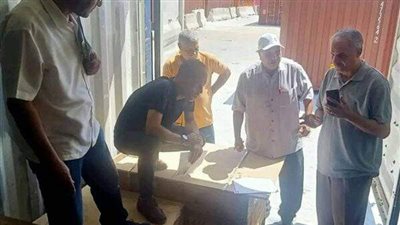 ضبط محاولة تهريب 7 أطنان من النحاس في ميناء دمياط
