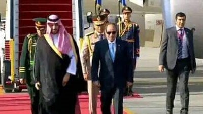 ولي العهد السعودى ينقل إلى الرئيس السيسى تحيات خادم الحرمين الشريفين