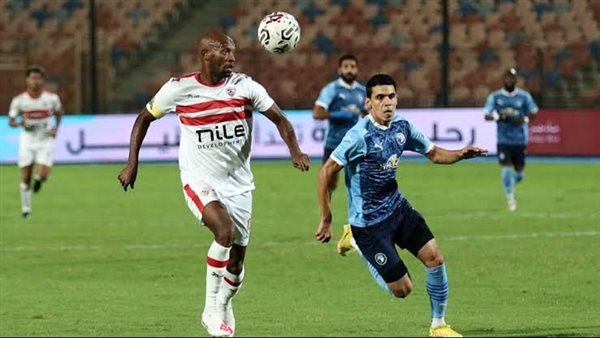 لاعبي الزمالك وبيراميدز
