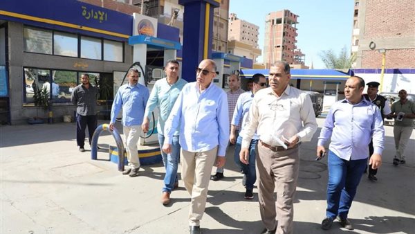 محافظ المنيا يتفقد