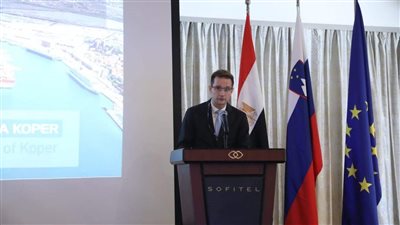 بالصور..بودلسنيك سفير سلوفينيا  بمصر:نحن سعداء بالتعاون المصرى فى المجال البحرى  بعد تطوير مينا كوبر