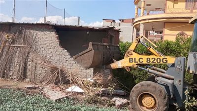 تنفيذ 12 قرار إزالة لمخالفات بناء  بدسوق