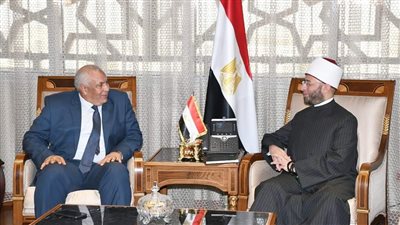 وزير الأوقاف ومحافظ الوادي الجديد يبحثان التعاون المشترك في الدعوة وعمارة المساجد بالمحافظة