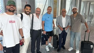 وصول ثلاثي الزمالك عبد الواحد السيد ومصطفى شلبي ونبيل عماد دونجا من الإمارات