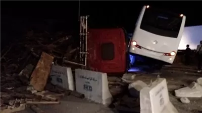 عاجل..مصرع 5أشخاص وإصابة آخر في حادث تصادم مروع على الطريق الإقليمي بالمنوفية