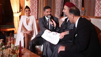 بالصور..تركي آل الشيخ يهنيء الموسيقار هاني فرحات بعقد قرأنه علي دنيا جمعة بحضور نجوم الفن والثقافة والرياضة