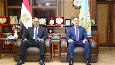 محافظ كفرالشيخ يستقبل وزير العدل لبحث عددًا من الملفات والتنسيق المشترك