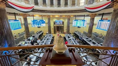 قطاع البنوك يستحوذ على 6.43% من تداولات البورصة بـ391 مليون جنيه اليوم
